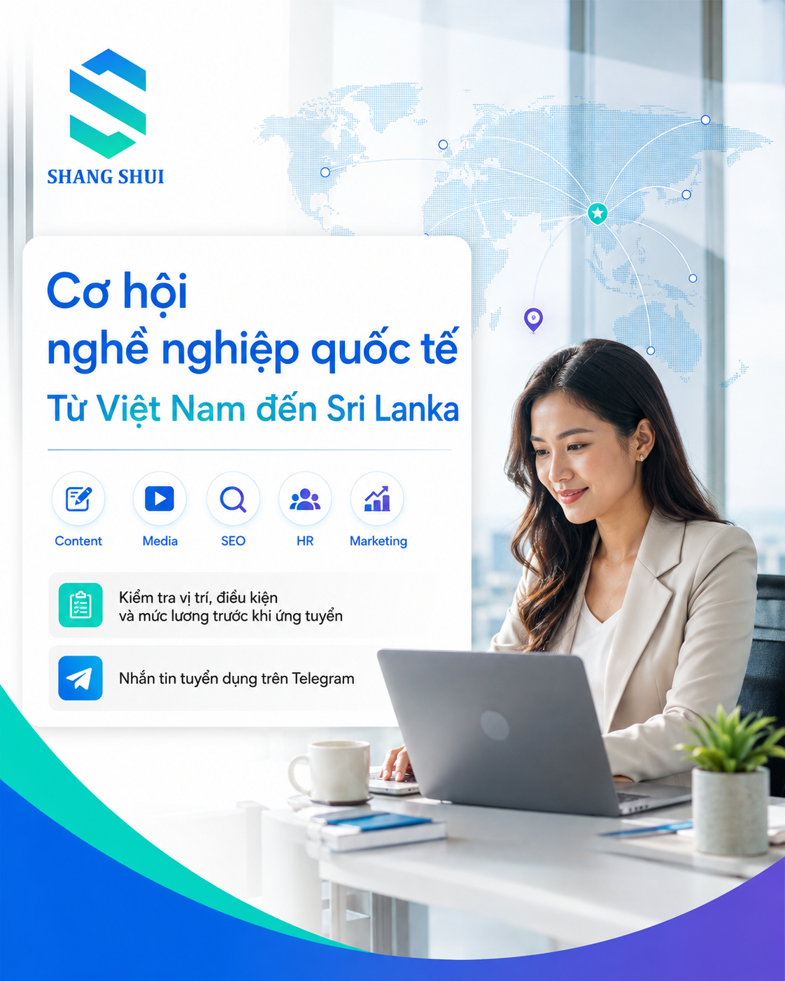 Hình ảnh cơ hội nghề nghiệp quốc tế từ Việt Nam đến Sri Lanka