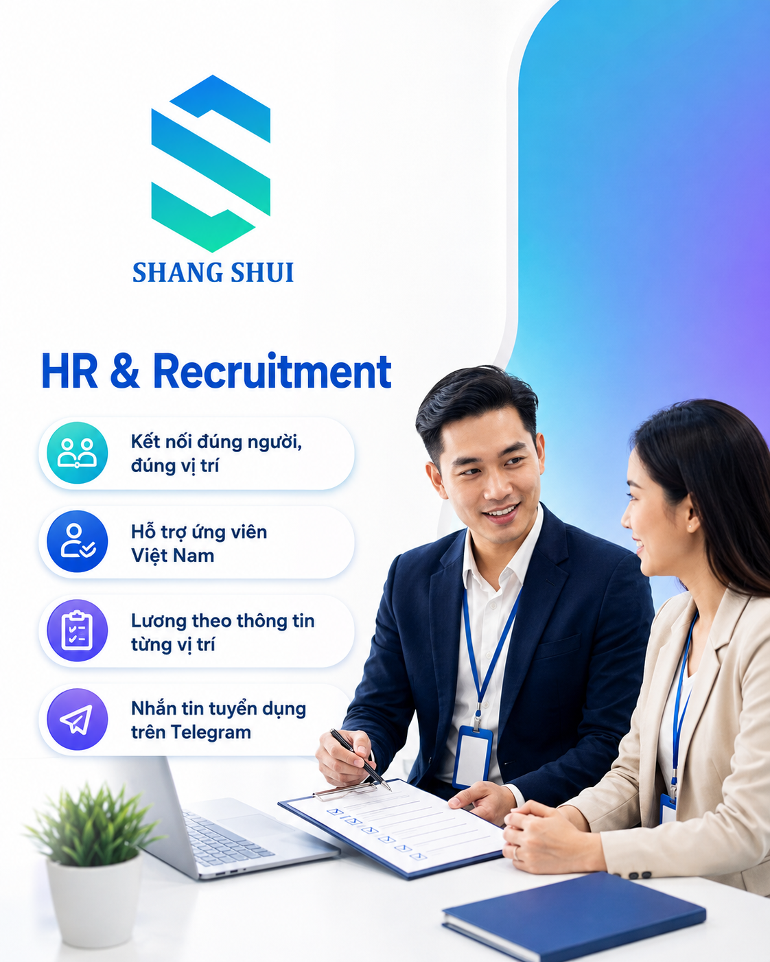 Hình ảnh vị trí HR and Recruitment