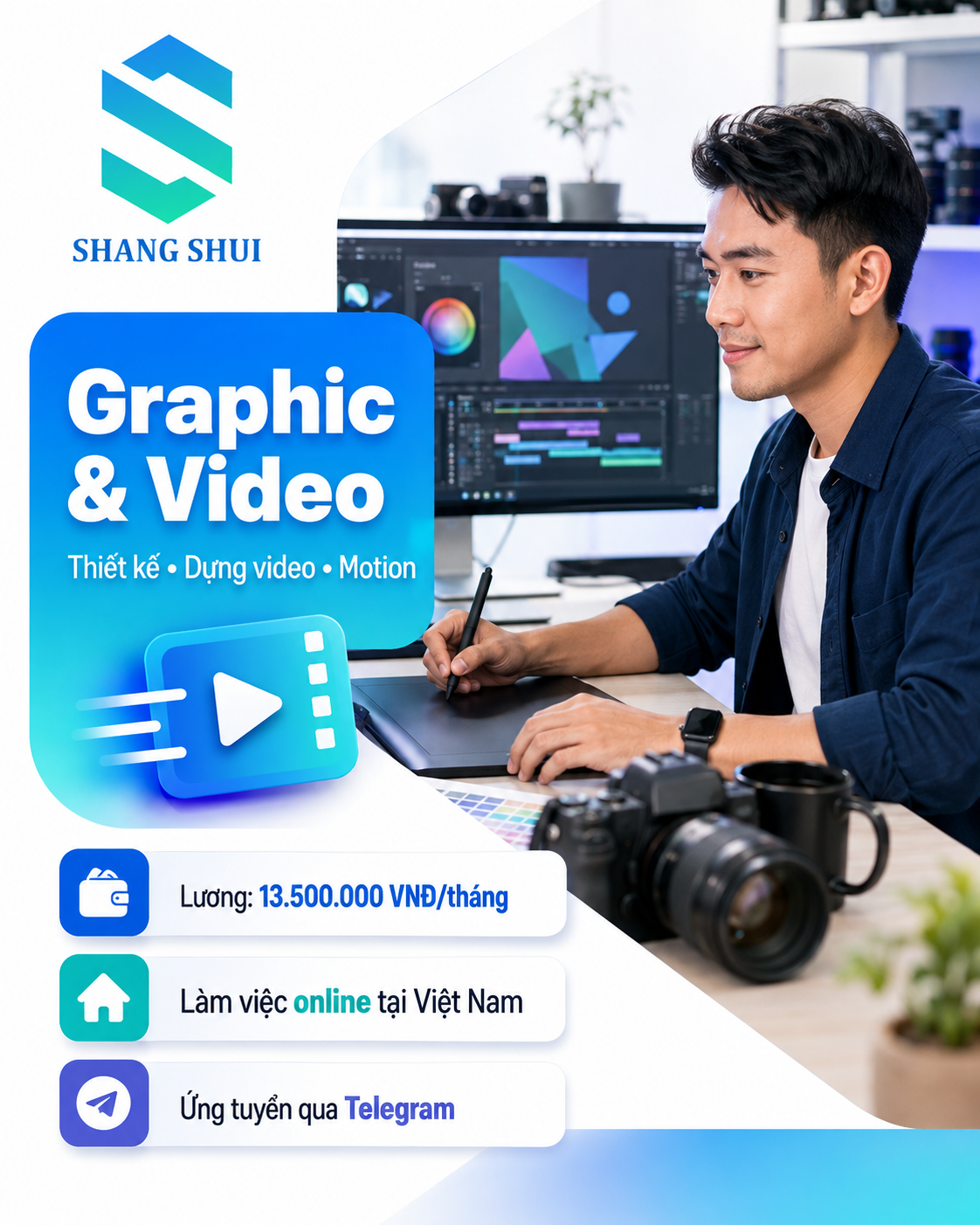 Hình ảnh vị trí Graphic and Video Designer